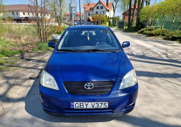 Toyota Corolla cena 4700 przebieg: 258000, rok produkcji 2003 z Żelechów małe 106
